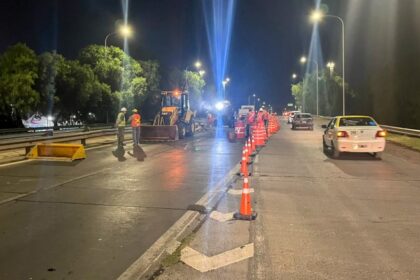San Juan: Avanza plan de obras en Av. Circunvalación con cambios