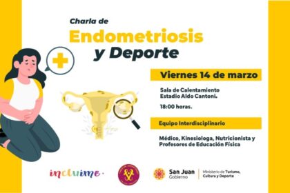 Endometriosis y deporte: Capacitación clave en San Juan. ¡Enterate!