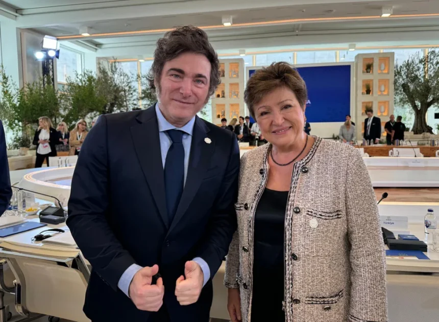 Kristalina Georgieva visitará la Argentina a fines de julio, confirmó Luis Caputo