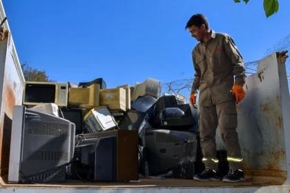 San Juan rescató más de 8.200 kilos de basura electrónica en 2026