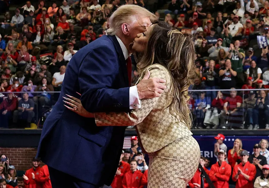 Trump elogió el cuerpo de Nicki Minaj durante un acto de campaña en Michigan