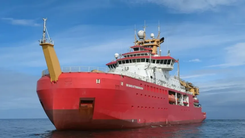 Geopolítica en el Atlántico Sur: Reino Unido inicia una operación antártica con su único patrullero polar fuera de servicio