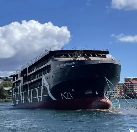 De Chile a la Antártida: el impresionante crucero híbrido… que reduce un 25% el consumo de combustible