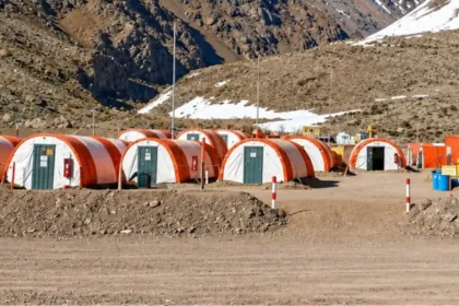 Minería en San Juan: Los Azules volvió a operar en la cordillera después del intenso invierno