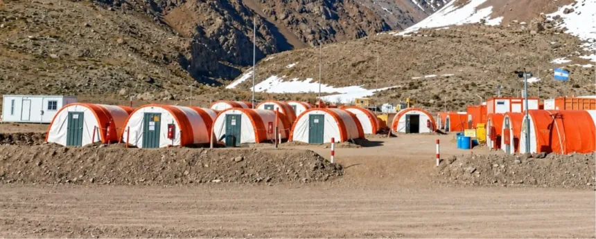 Minería en San Juan: Los Azules volvió a operar en la cordillera después del intenso invierno