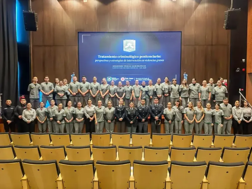 El Servicio Penitenciario de San Juan presentó cuatro programas de intervención criminológica