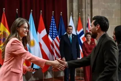Messi recibió el Princesa de Asturias de los Deportes en Oviedo por su trayectoria