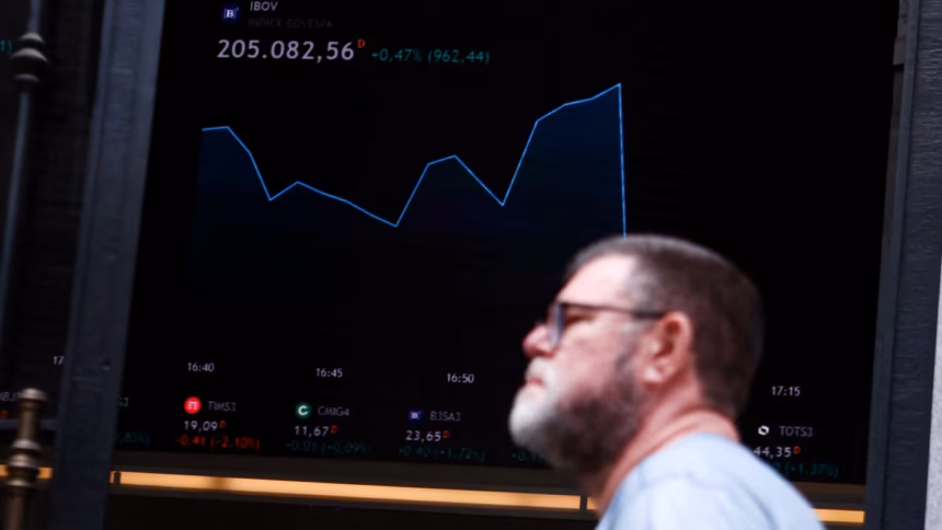 La Bolsa de Brasil cae más del 15% tras la reelección de Lula y el real retrocede