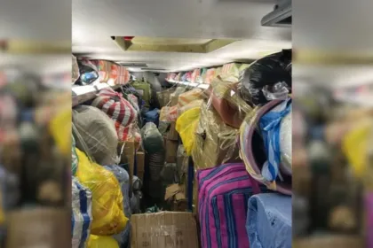 Incautaron mercadería por unos $136 millones en un colectivo que viajaba a Mendoza