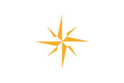 Logotipo dorado de Banco San Juan sobre fondo blanco.