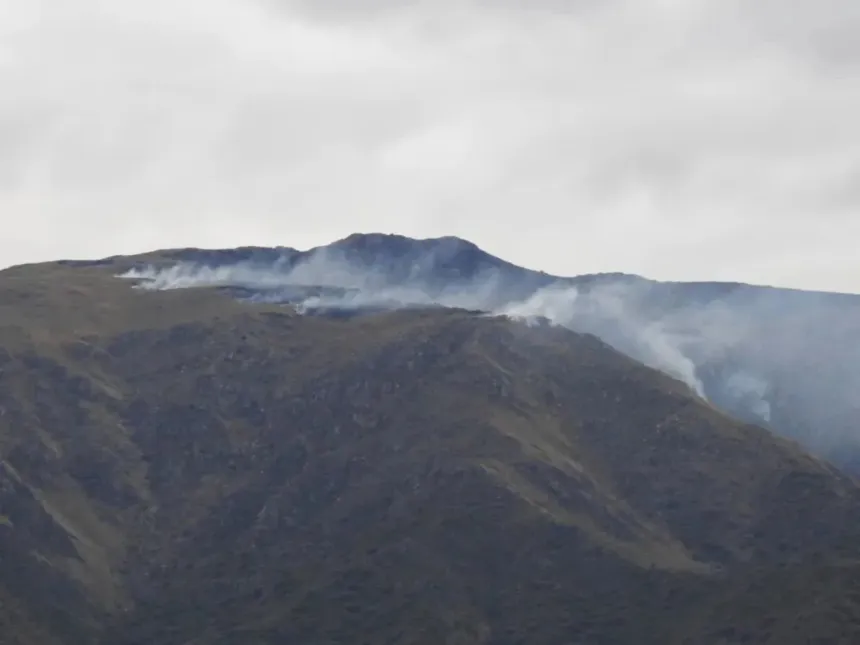 San Luis: el incendio del Filo serrano fue contenido tras dos jornadas de trabajo