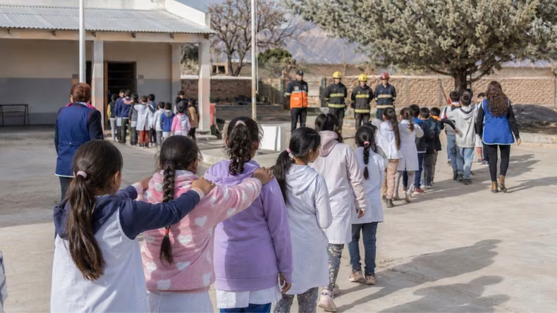 Simulacro sísmico en San Juan: a qué hora será en cada turno escolar